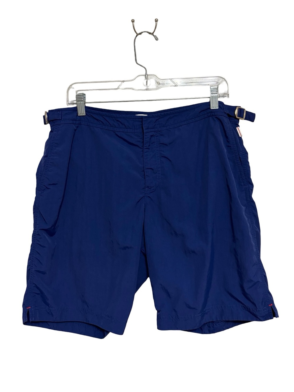 Orlebar Brown Men’s Dane II Classic Longer Length Lined Swim Shorts Blue 36